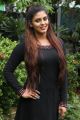 Actress Iniya Black Dress Pics @ Pottu Movie Press Meet