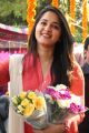 Tamil Actress Anushka Cute Images in Churidar Dress