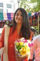 Actress Anushka in Churidar @ Inji Idupazhagi Pooja