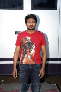 Actor Udhayanidhi Stalin @  Ippadai Vellum Movie Shooting Wrapped Stills