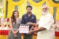 Naga Shourya, Mehreen, K Raghavendra Rao @ Ira Creations Production No 3 Movie Launch Stills