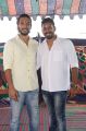 Gautham Karthik,  Santhosh P Jayakumar @ Iruttu Araiyil Murattu Kuthu Movie Pooja Stills