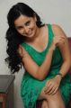 Actress Ishika Singh Green Dress Hot Stills