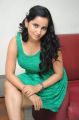 Actress Ishika Singh Green Dress Hot Stills