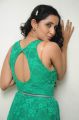 Actress Ishika Singh Green Dress Hot Stills