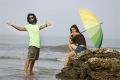 Arjun Mahi, Tanishq Rajan in Ishtamgaa Telugu Movie Stills