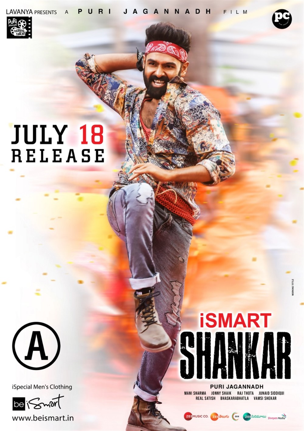iSmart Shankar Movie Release Posters | New Movie Posters