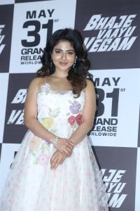Actress Iswarya Menon New Images @ Bhaje Vaayu Vegam Movie Trailer Launch