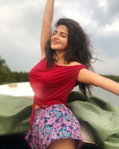 Actress Iswarya Menon Latest HD Photoshoot Pictures