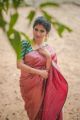 Actress Iswarya Menon Saree Photoshoot Pictures HD