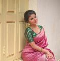 Actress Iswarya Menon Saree Photoshoot Pictures HD