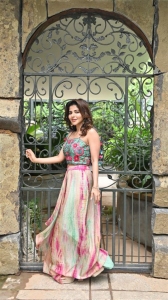 Actress Iswarya Menon Pics @ Spy Movie Interview