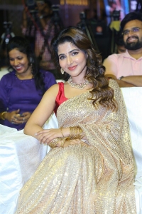 Actress Iswarya Menon Saree Images @ Spy Pre Release