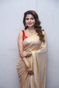 Actress Iswarya Menon Saree Images @ Spy Pre Release