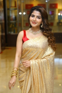 Actress Iswarya Menon Saree Images @ Spy Pre Release