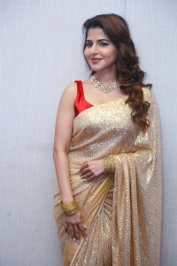 Actress Iswarya Menon Saree Images @ Spy Pre Release