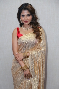 Actress Iswarya Menon Saree Images @ Spy Pre Release