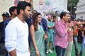 Sharwanand, Samantha, Dil Raju @ Jaanu Movie Team visit Vizag Raghu Engineering College Stills