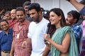 Sharwanand, Samantha @ Jaanu Movie Team visit Vizag Raghu Engineering College Stills