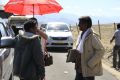 Tapsee, Chandra Sekhar Yeleti at Jackpot Movie Shooting Spot Stills