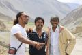 Stunt Silva, Shamdat, Chandra Sekhar Yeleti at Jackpot Movie Shooting Spot Stills