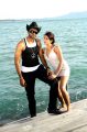 Siva, Sanjana in Jagan Nirdoshi Movie Hot Photos