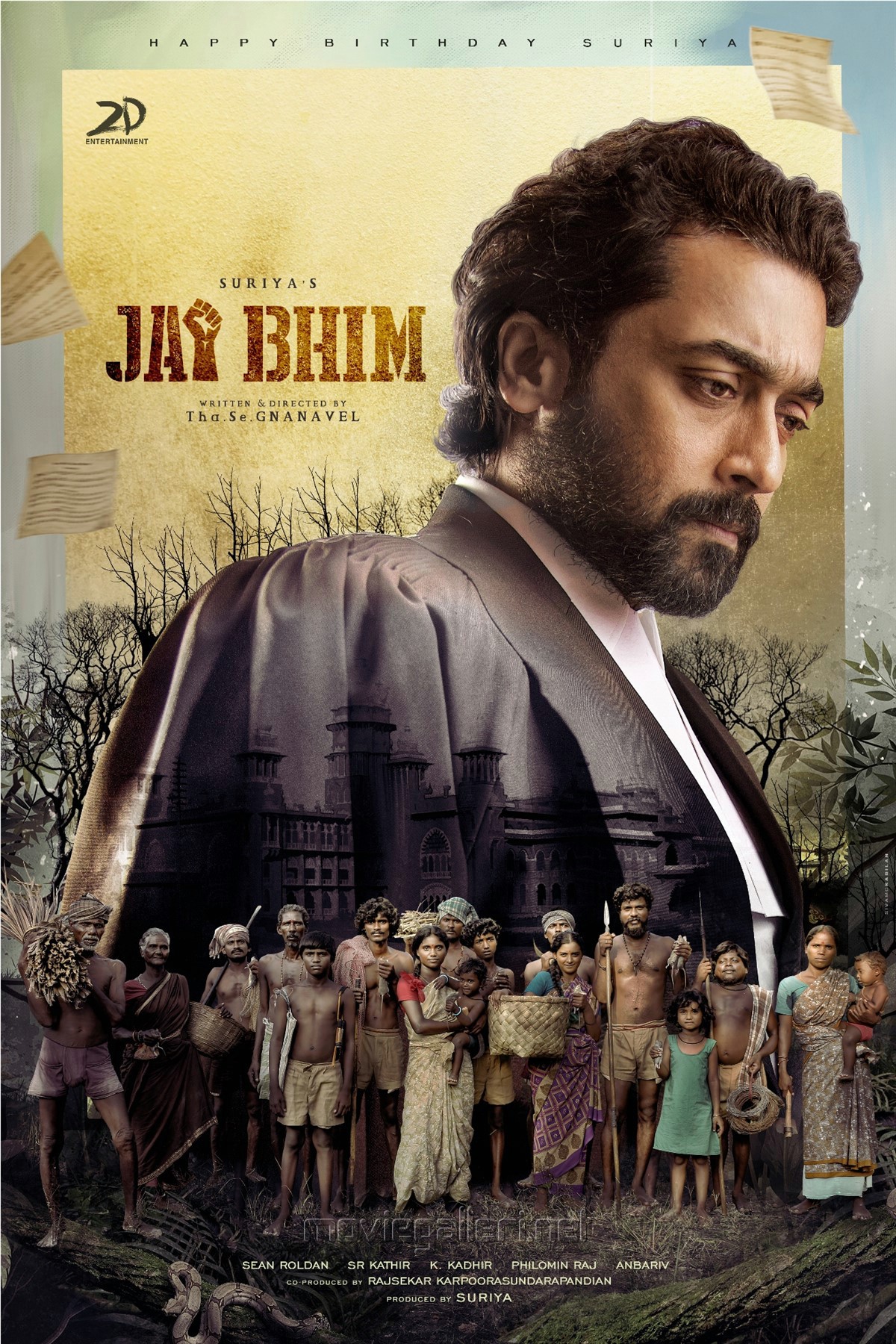 Suriya Jai Bhim Movie First Look Poster HD
