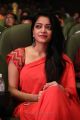 Tamil Actress Janani Iyer Red Saree Stills