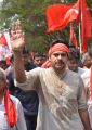 Janasena Party Pawan Kalyan Padayatra Benz Circle Vijayawada Photos