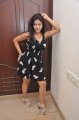 Janavi Hot in Black Dress Stills