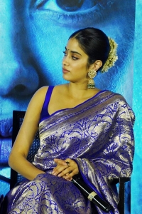 Mili Movie Actress Janhavi Kapoor Saree Pics