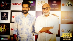 Sibi, Sathyaraj @ Japan Movie Trailer Launch Stills