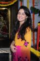 Actress Jasmine in Saree Stills at Sairam Shankar Movie Opening