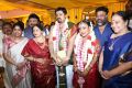 P. Vasu, wife Shanthi, Prabhu, wife Punitha @ Jayachitra Son Amresh Keerthi Hanusha Marriage Stills