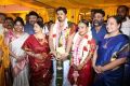 P. Vasu, wife Shanthi, Prabhu, wife Punitha @ Jayachitra Son Amresh Keerthi Hanusha Marriage Stills