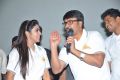 Poorna, Srinivasa Reddy @ Jayammu Nischayammu Raa Team at Satyam Theatre Photos