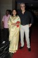Jayasudha with husband @ Jayaprada nephew Siddharth Pravallika Reddy Engagement Photos