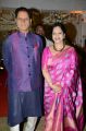 T. Subbarami Reddy wife Shrimati Indira @ Jayaprada's son Siddharth's Wedding Reception Stills