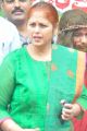Actress Jayasudha in Green Salwar Kameez Photos