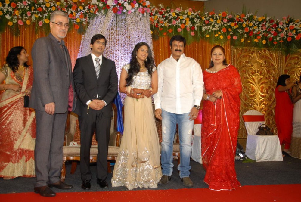 Jayasudha Sister Daughter Wedding Reception Photos | Moviegalleri.net