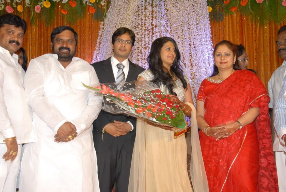 Jayasudha Sister Daughter Wedding Reception Photos | Moviegalleri.net