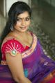 Telugu Cinema Supporting Actress Jayavani Hot Saree Stills