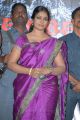 Telugu Actress Jayavani Violet Silk Saree Stills