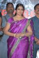 Telugu Actress Jayavani in Violet Saree Photo Gallery