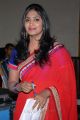 TV Anchor Jhansi Lakshmi Photos in Red Saree