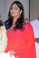 TV Anchor Jhansi Lakshmi Photos in Red Saree