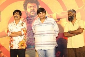 Sj Surya, Karthik Subbaraj, Kaarthekeyen Santhanam @ Jigarthanda DoubleX Song Launch Stills