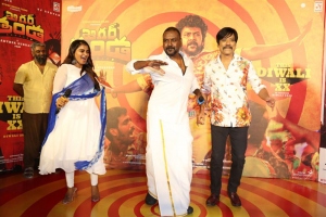 Raghava Lawrence, Sj Suryah @ Jigarthanda DoubleX Song Launch Stills