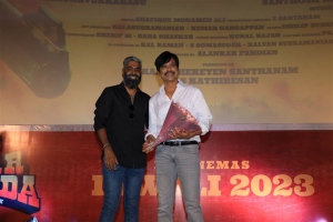 Kaarthekeyen Santhanam, SJ Suryah @ Jigarthanda DoubleX Press Meet Stills