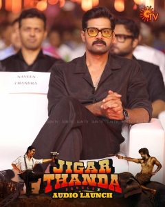 Naveen Chandra @ Jigarthanda DoubleX Audio Launch Photos